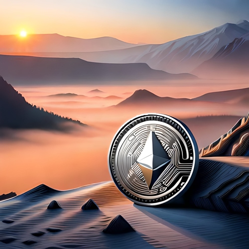 Un trozo de Etherum en el desierto